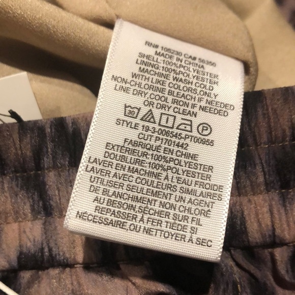 Joie Animal Print Drawstring Pants NWTS - Picture 15 of 16